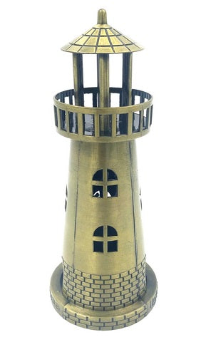 Fyrtårnsfigur lysestage til tealight 18cm - LT