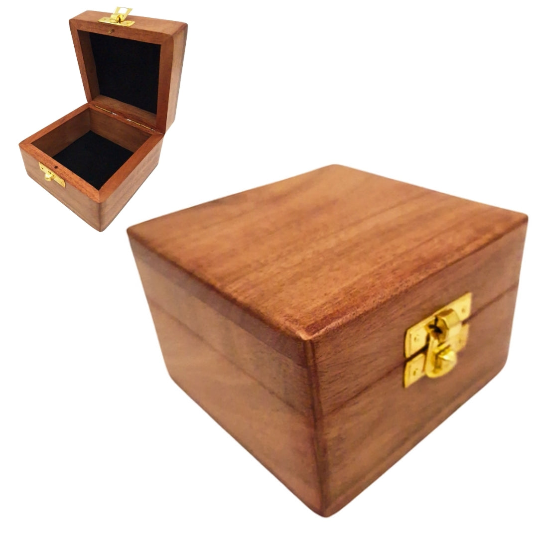 Trææske 6 x 6 x 4 cm - DNU-017