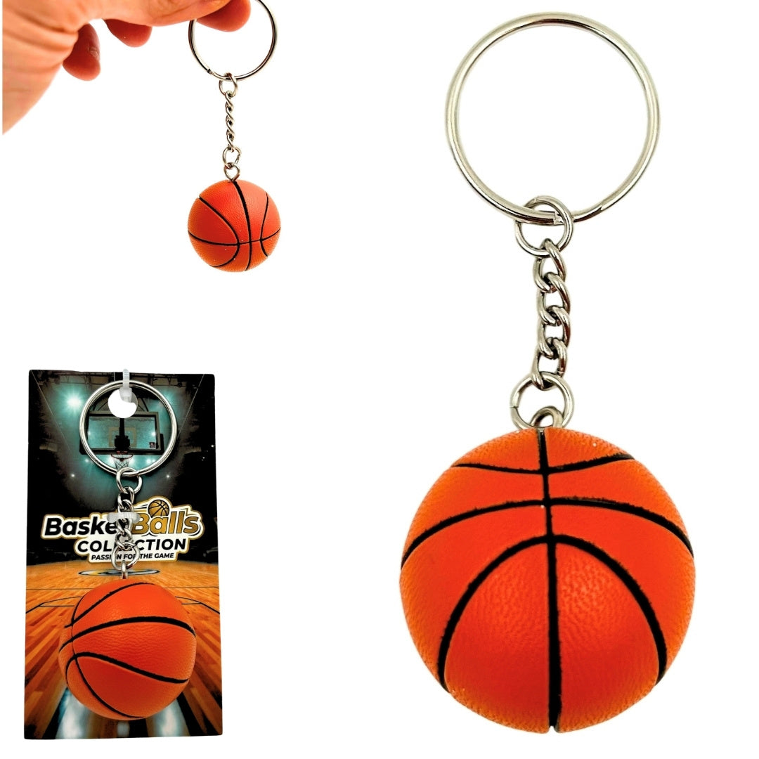 Sportsnøglering, basketball – gave til basketballspiller - BBK-001