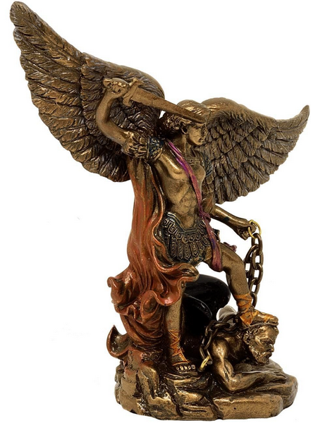 Ærkeenglen Mikael - dekorativ figur - MC-90181