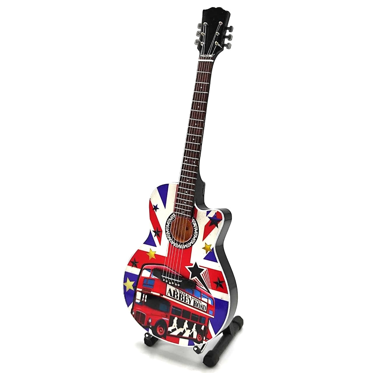 Mini-guitar i stil med The Beatles - Abbey Road - MGT-5159