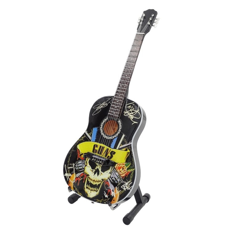 Mini-guitar i Guns N' Roses Tribute-stil MGT-3124