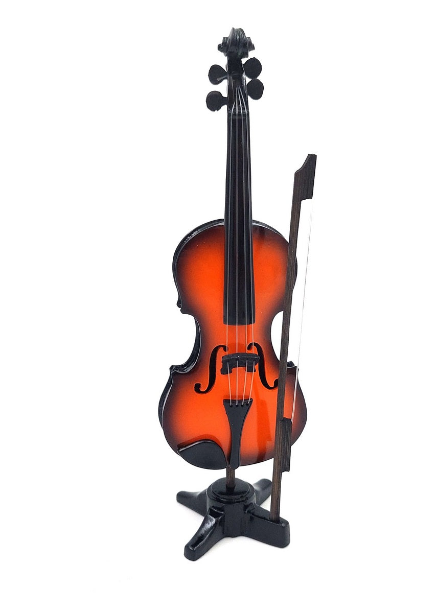 Mini-violin, højde 13 cm - MIN-0030