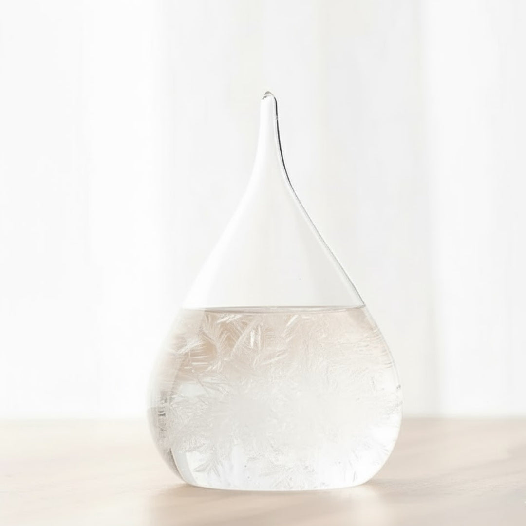 Fitzroys stormbarometer - dråbe Storm Glass - BAG1