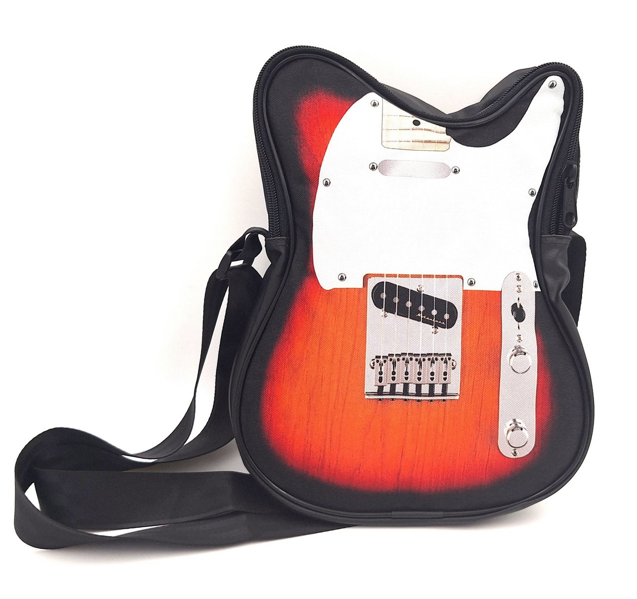 Skuldertaske formet som en elektrisk guitar - RBG-023
