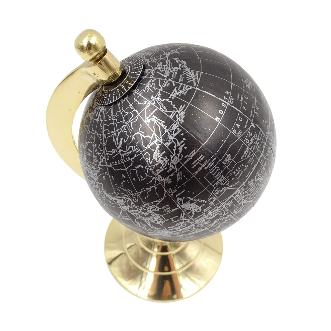 Dekorativ globus Sort & Guld – MMG004S
