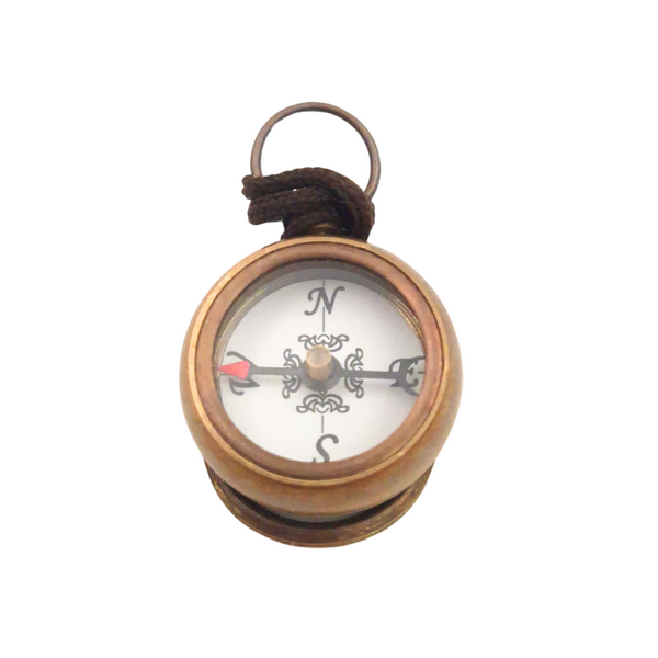 Nøglering kompas – gave til rejsende - CL336/1