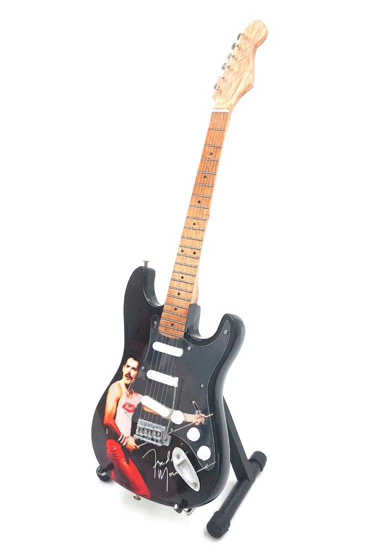 Samler-mini-guitar, rockhelte-serien Freddie Mercury Queen - MGT-8617