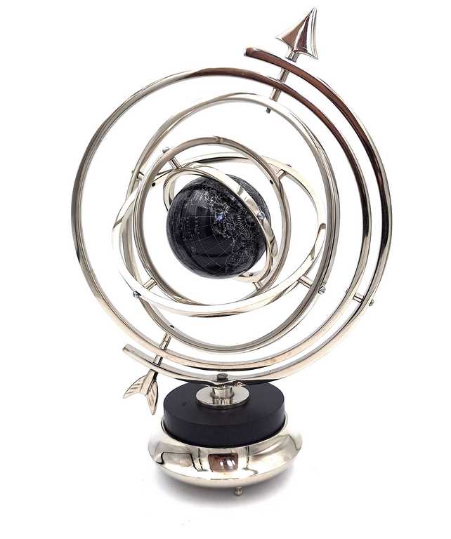 Sfærisk astrolabium med globus 44,5 cm - NI9117