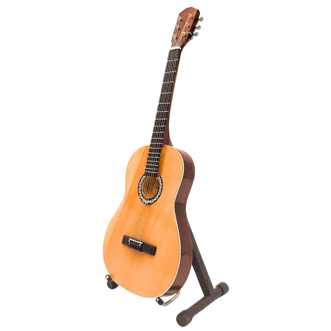 Mini klassisk guitar - trædekoration - MGT-5920