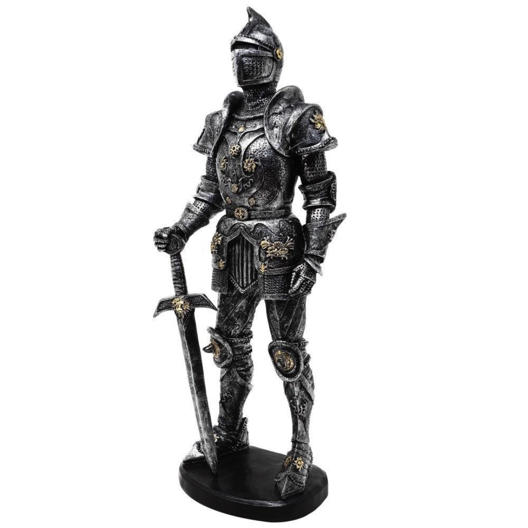 Dekorativ figur – ridder i rustning 39cm – MC-23158