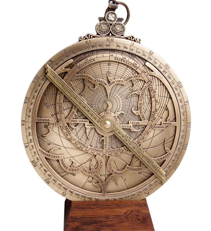 Stort Hartmann-astrolabium i messing - replika - H37