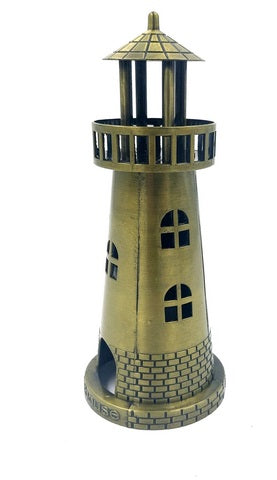 Fyrtårnsfigur lysestage til tealight 18cm - LT