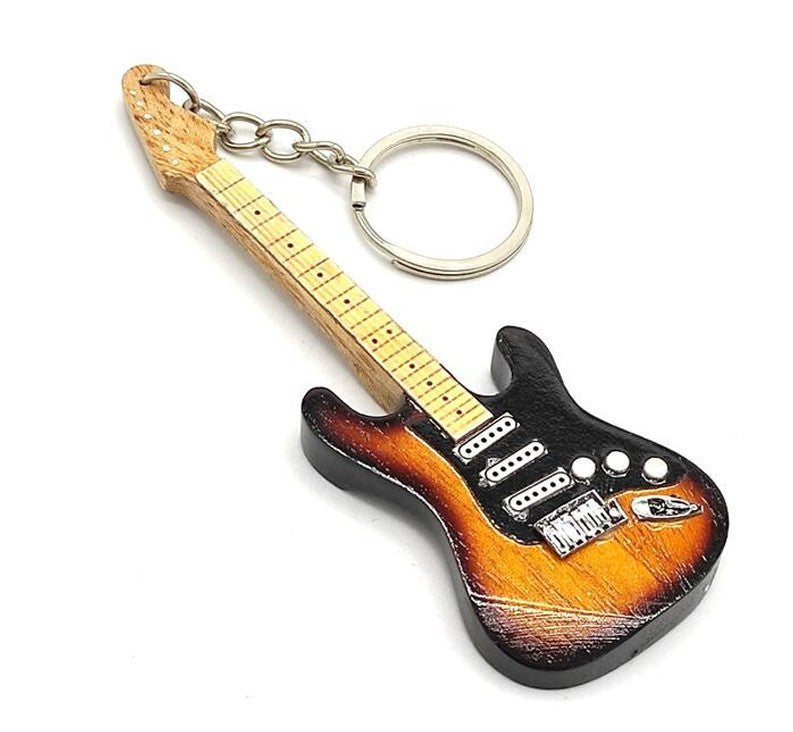 Nøglering - guitar i Deep Purple-stil - Ritchie Blackmore - EGK-0283