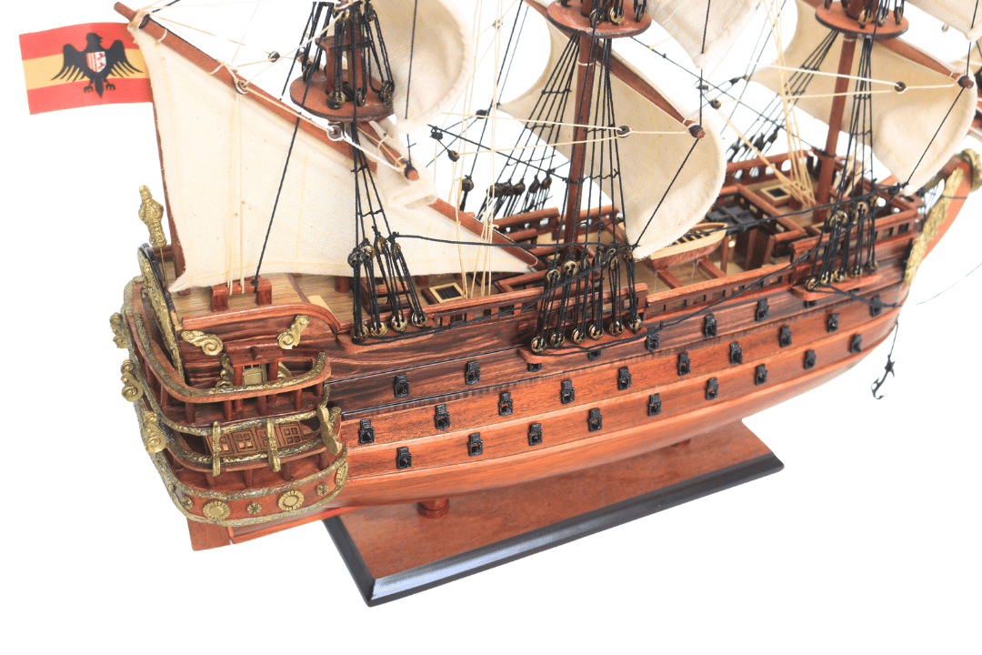 Eksklusiv model af sejlskibet San Felipe – SF4 med mulighed for personlig gravering