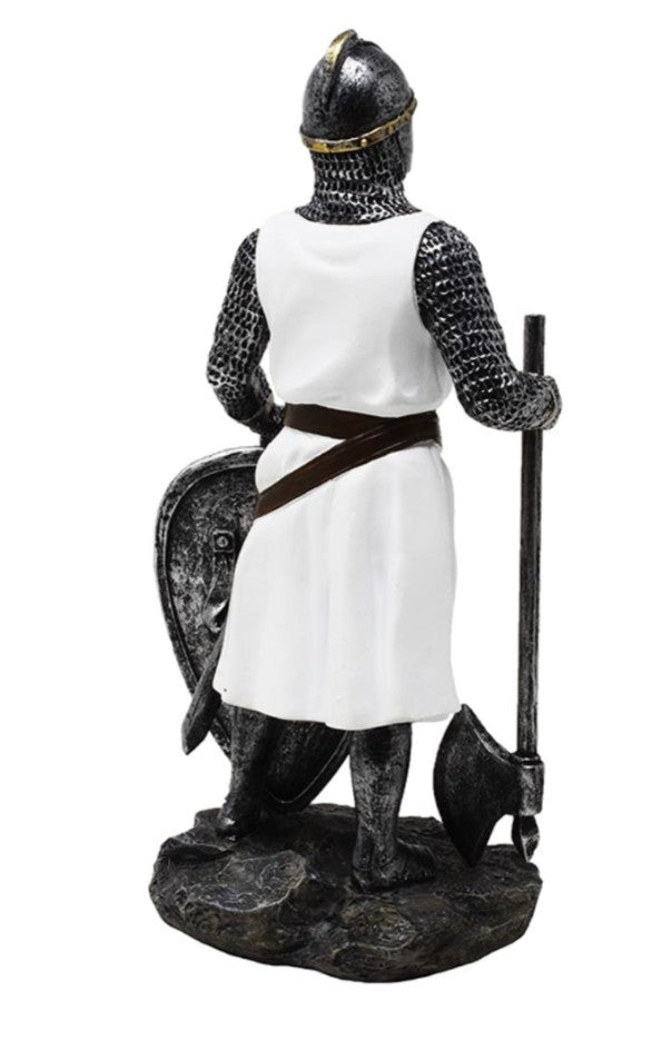 Tempelridderfigur 18,5 cm – Polyresin – MC-23134