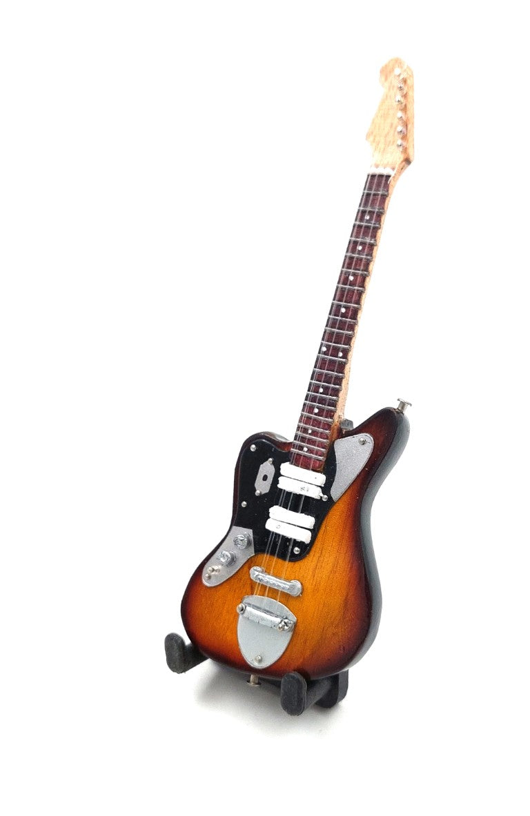 Mini-guitar 15cm - BMG-034 i stil med Kurt Cobain