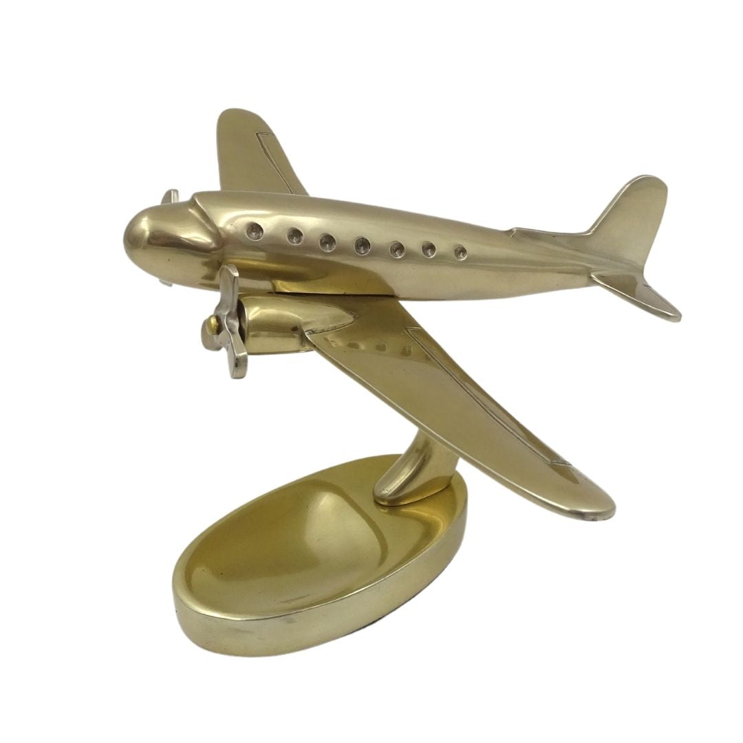 Stor metalmodel af tomotoret fly – 90549