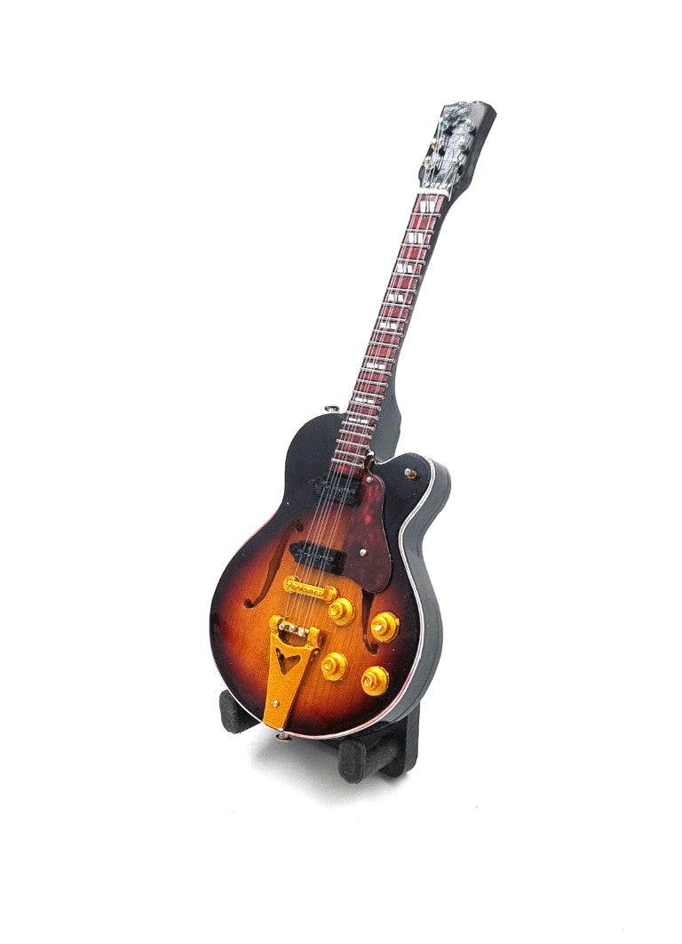 Mini-guitar 15cm - BMG-011 i stil med Elvis Presley