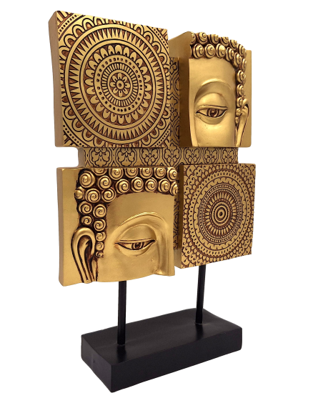 Buddhistisk mandalafigur - 4 elementer - 43715