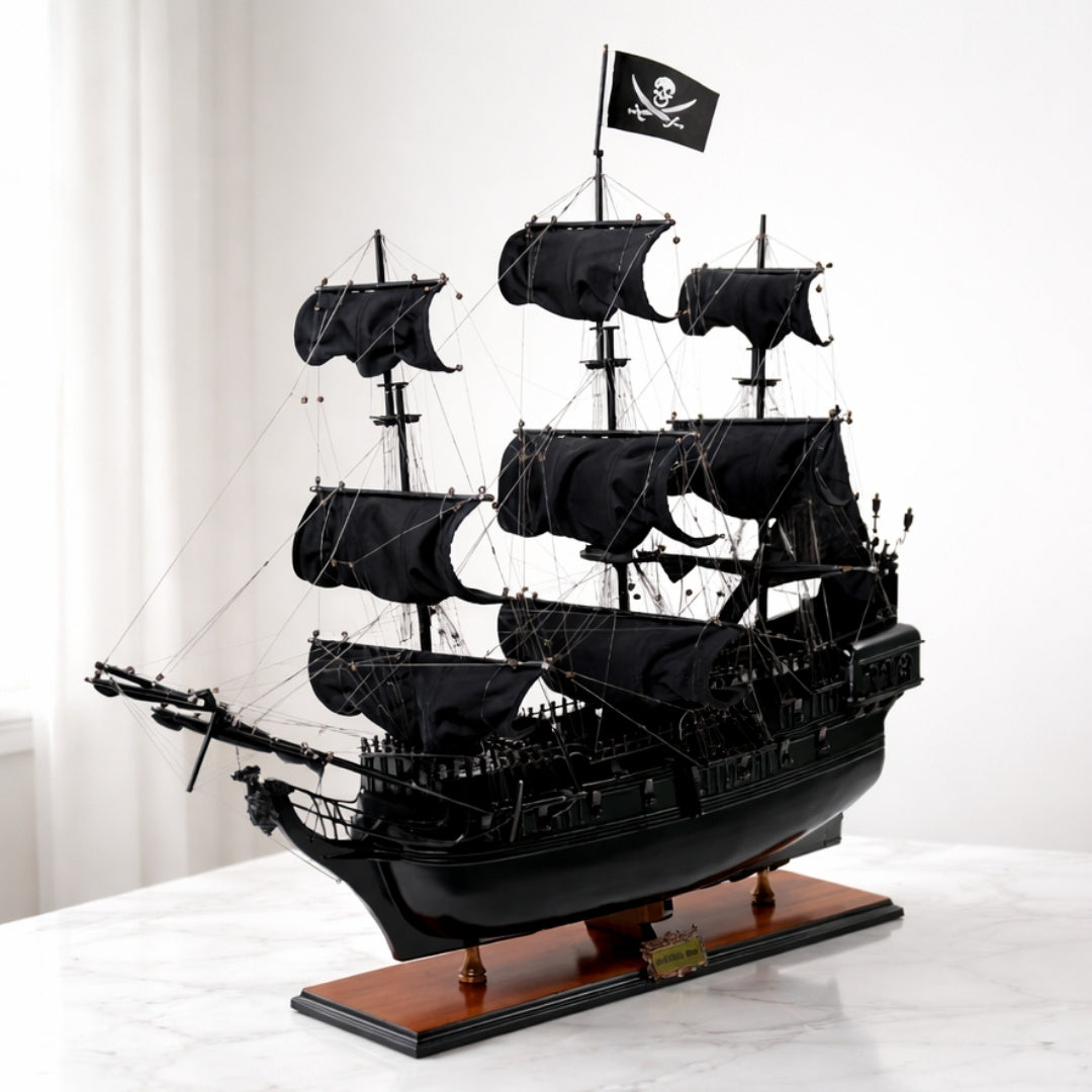 Den Sorte Perle model af piratskib - længde 89cm - BP80R