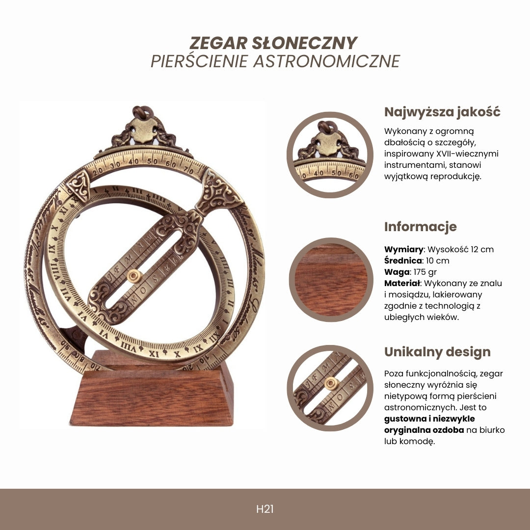 Solur - astronomiske ringe H21