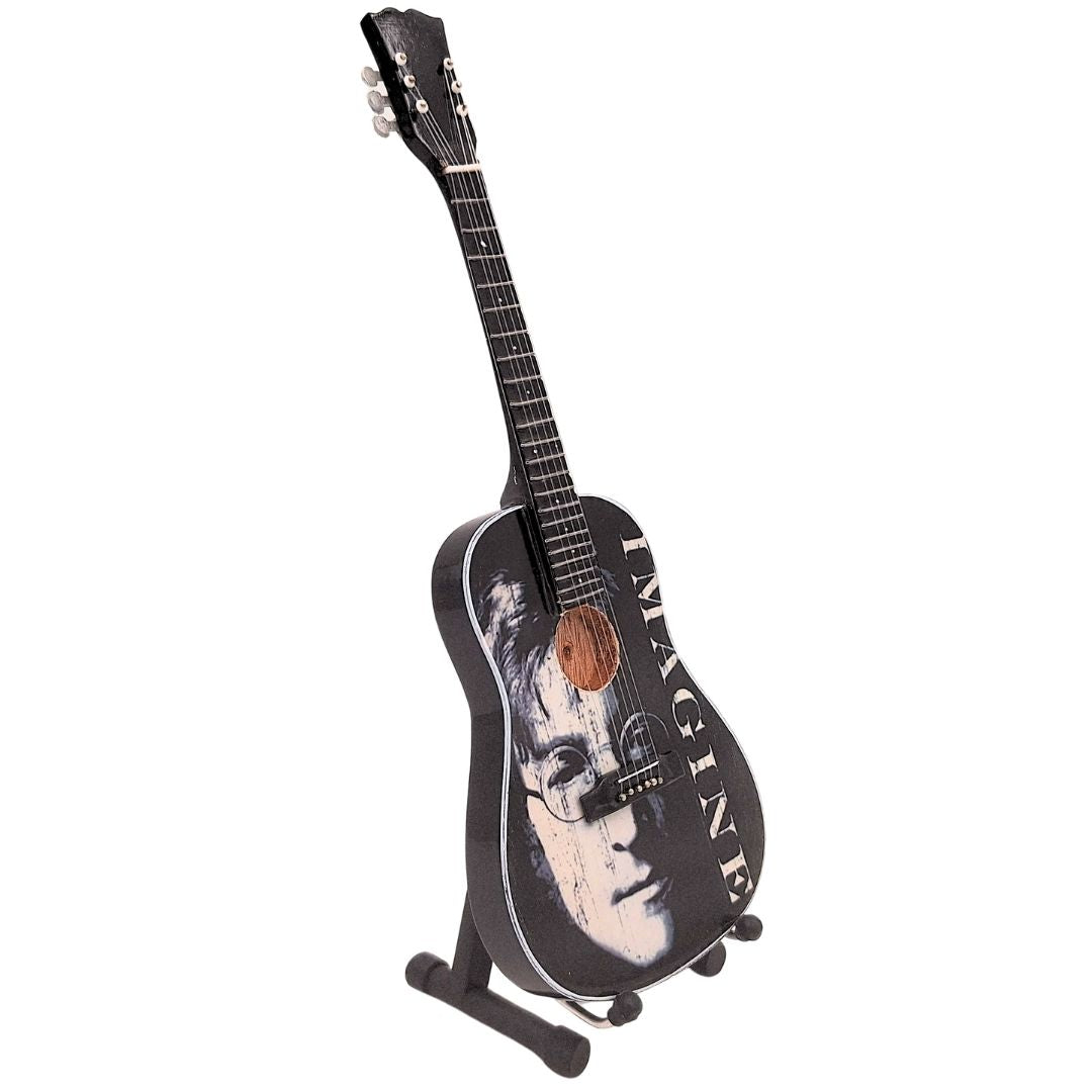 Dekorativ mini-guitar John Lennon The Beatles 24cm – SPE-039