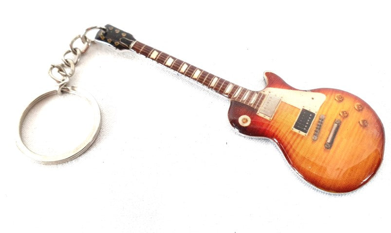 Nøglering med guitar fra Led Zeppelin - Jimmy Page MGK-0114