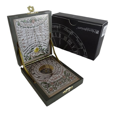 Solur med kompas Kepler-diptykon - replika – H04
