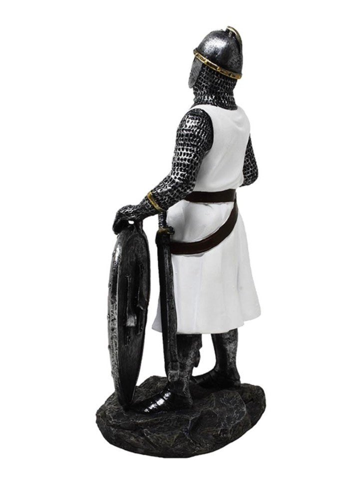 Tempelridderfigur 18,5 cm – Polyresin – MC-23134