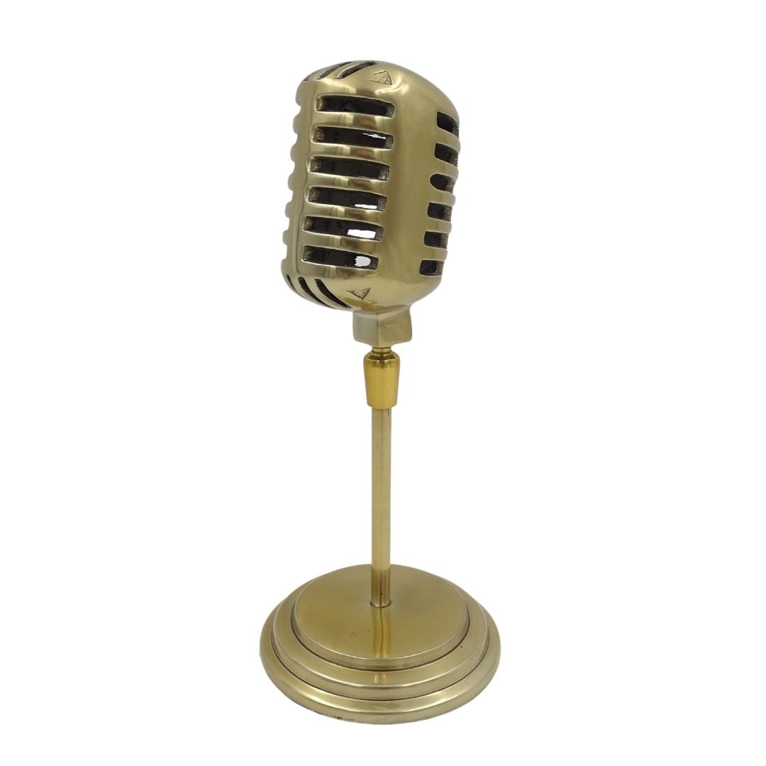 Retro mikrofonstatuette - 92715B