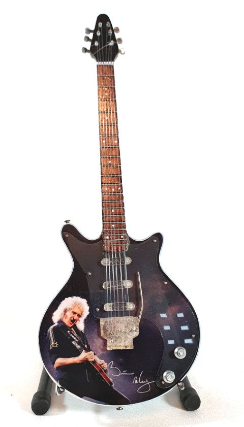 Mini-guitar i stil med Queen - Brian May Tribute MGT-7979