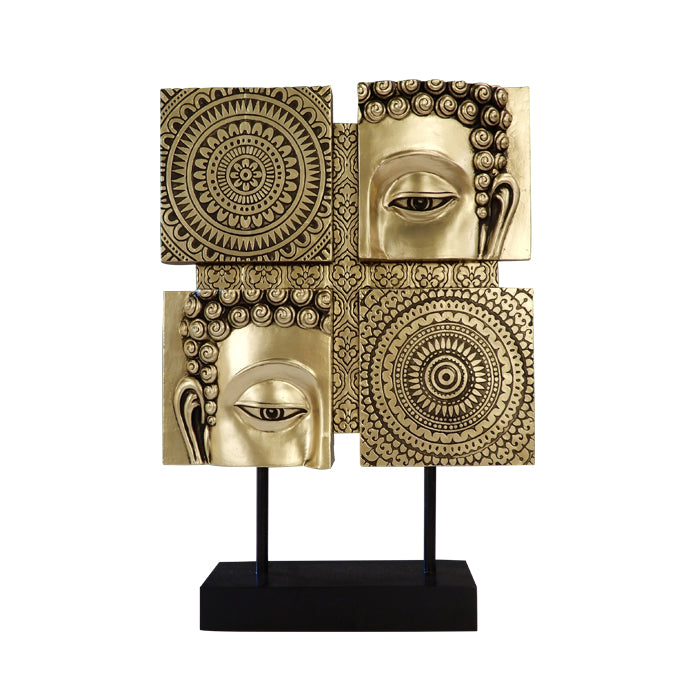 Buddhistisk mandalafigur - 4 elementer - 43715