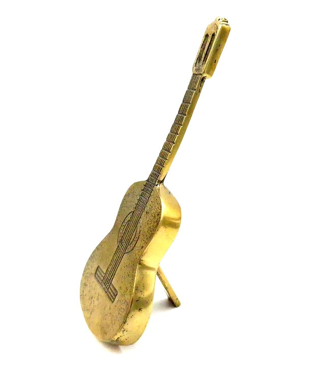 Metalmodel af guitar - gave til en guitarist – MUS-20