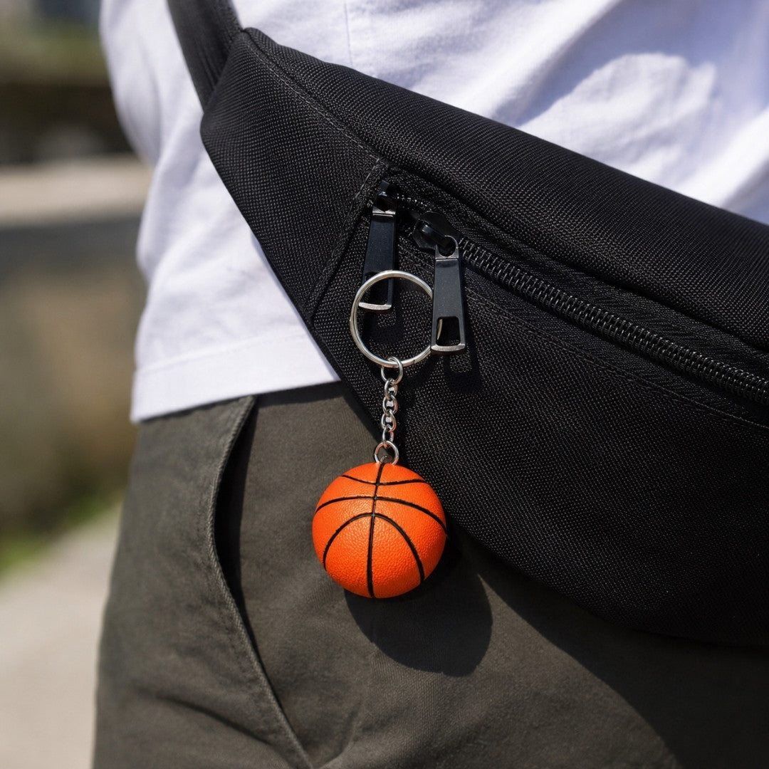 Sportsnøglering, basketball – gave til basketballspiller - BBK-001