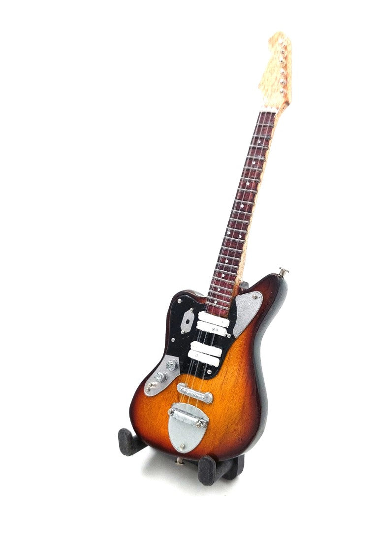 Mini-guitar 15cm - BMG-034 i stil med Kurt Cobain