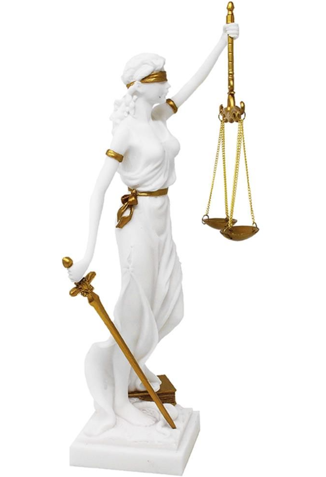 Justitia – gave til jurist - MC-90205