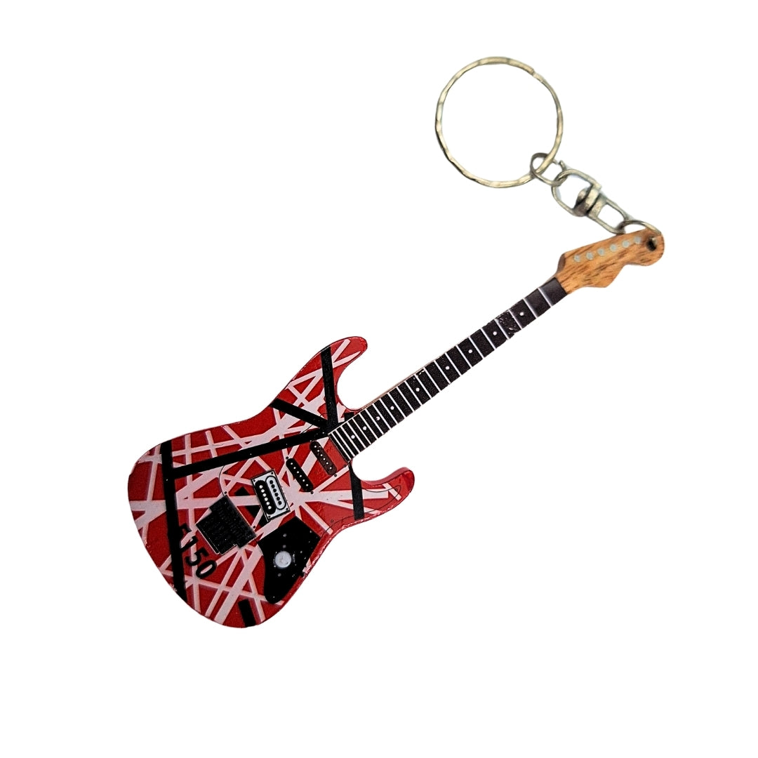 Nøglering – Van Halen-guitar – nøglering til rockfans – EGK-1167