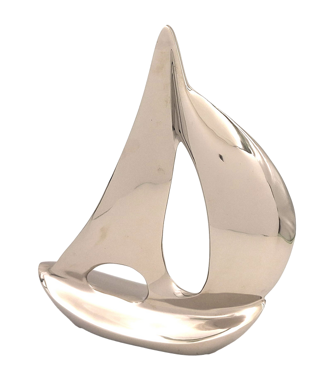 Stor yachtmodel - metal - 36cm - N-1647