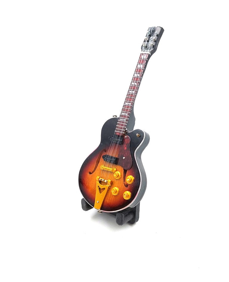 Mini-guitar 15cm - BMG-011 i stil med Elvis Presley
