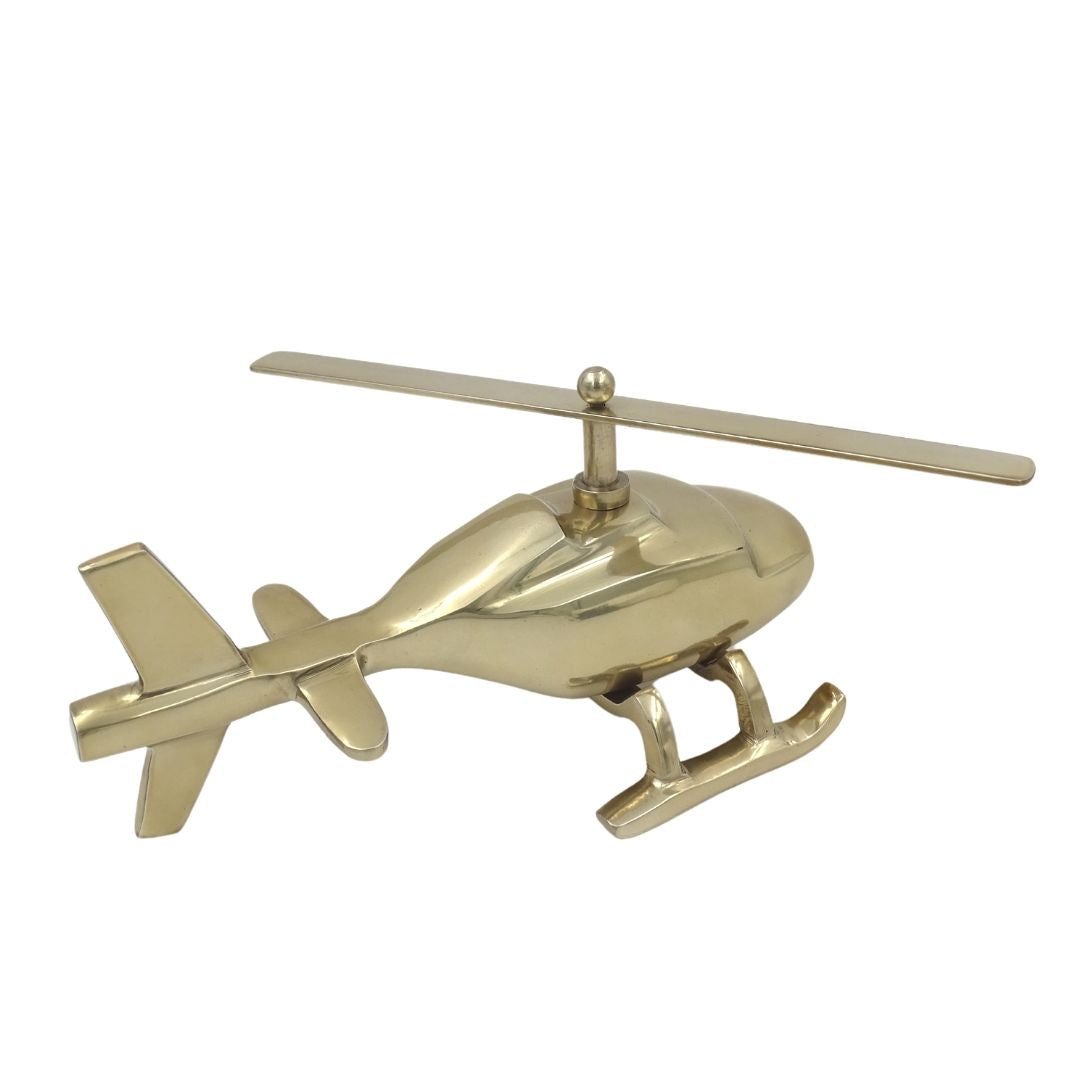 Helikoptermodel i metal - gave til luftfartsfan – N-2962