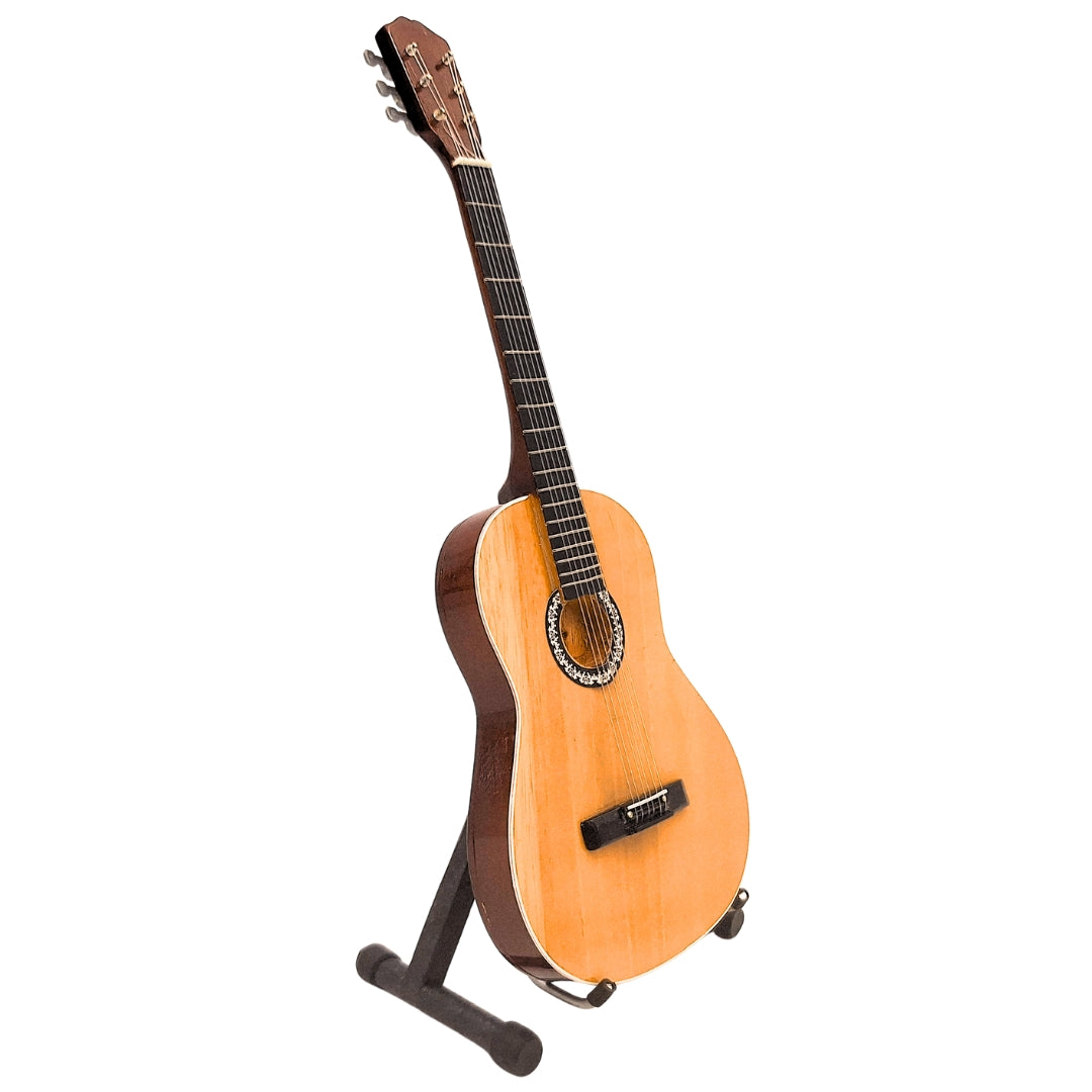 Mini klassisk guitar - trædekoration - MGT-5920