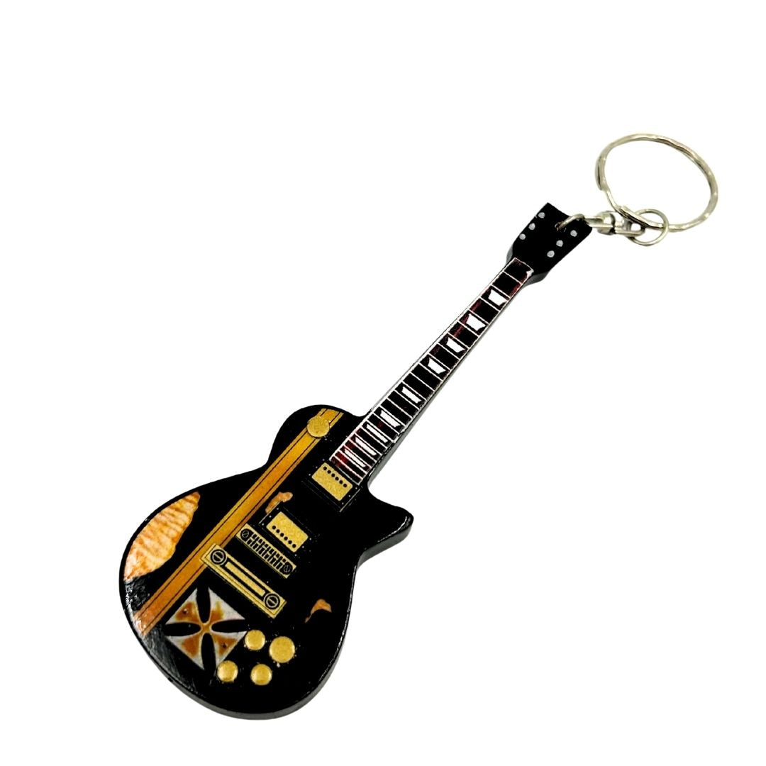 Nøglering guitar i stil med Metallica - James Hetfield - Iron Cross - EGK-0191