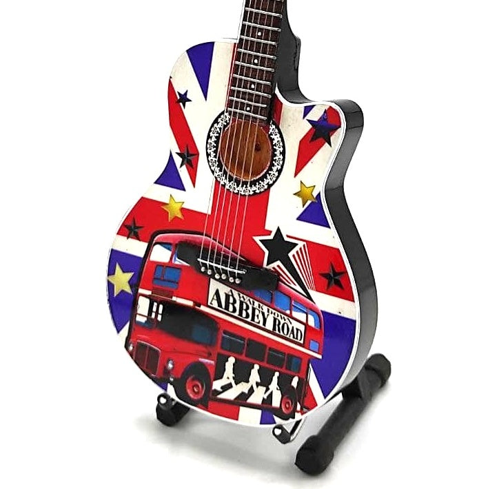 Mini-guitar i stil med The Beatles - Abbey Road - MGT-5159
