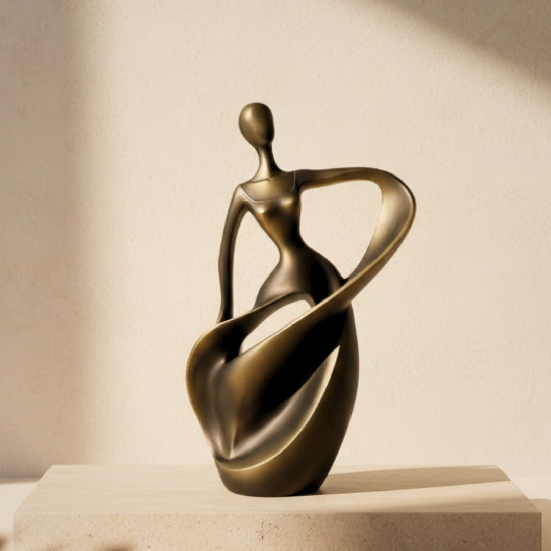 Danserfigur – moderne abstrakt dekoration 24cm - E44446