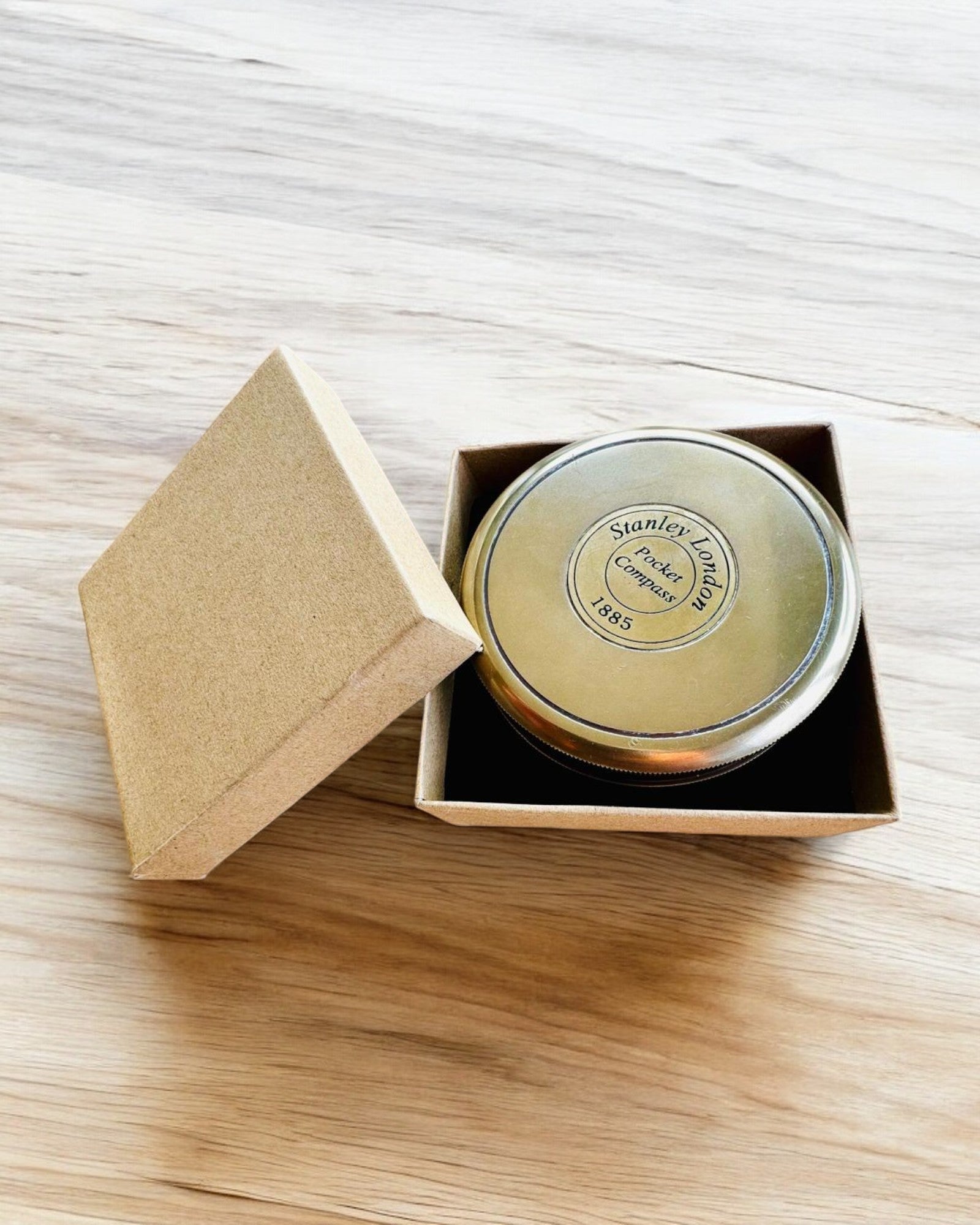 Sejlkompas "Stanley Marine London" med mulighed for personalisering, 2 varianter at vælge imellem