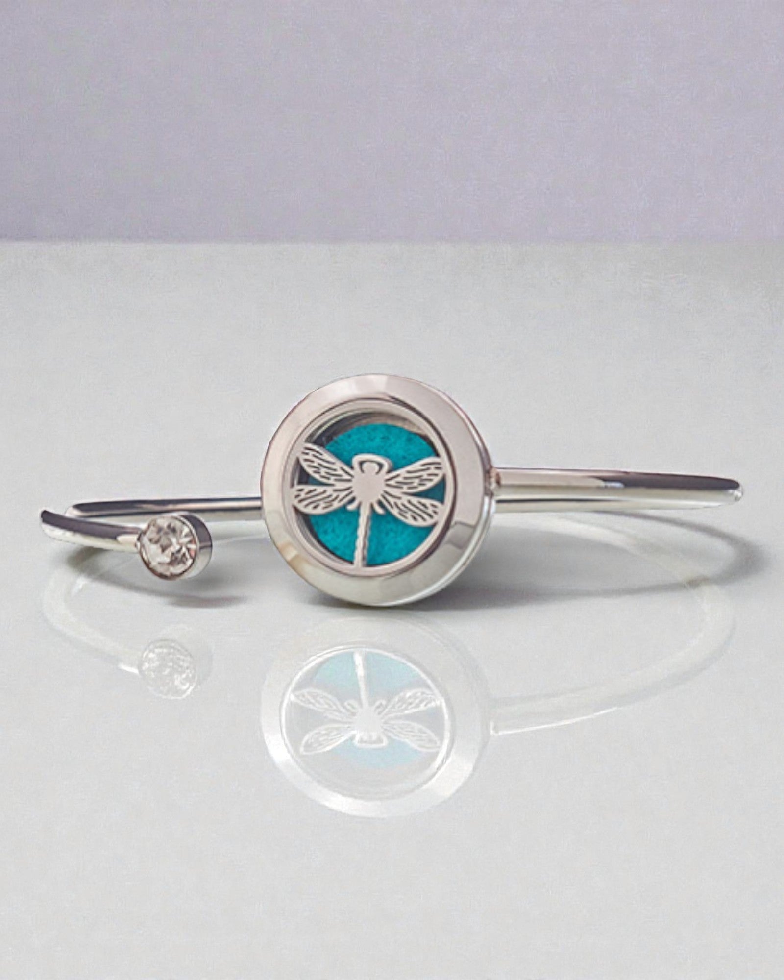 Bransoletka Aromalife Dragon Spirit – Sekretnik Zapachu z Ważką 20 mm