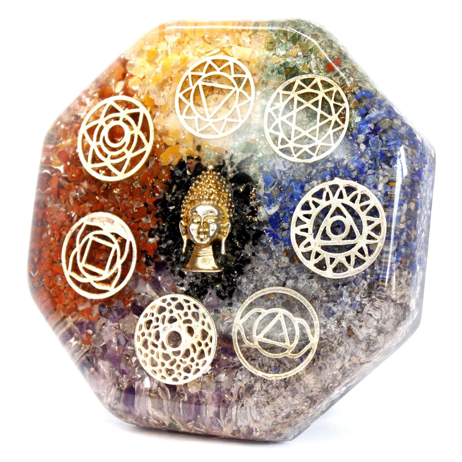 Orgonit Skrivebord Strømpakke - Buddha Chakra
