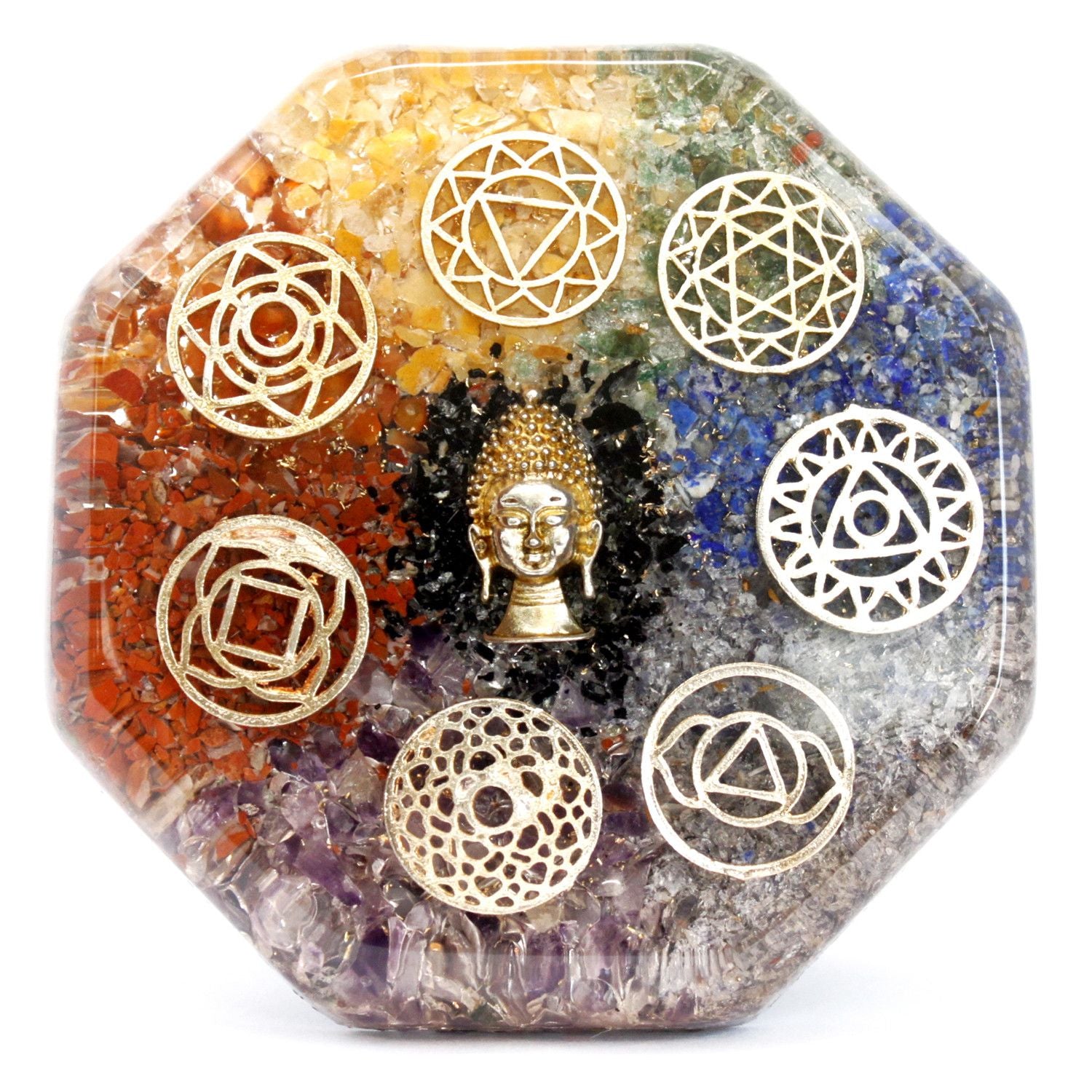 Orgonit Skrivebord Strømpakke - Buddha Chakra