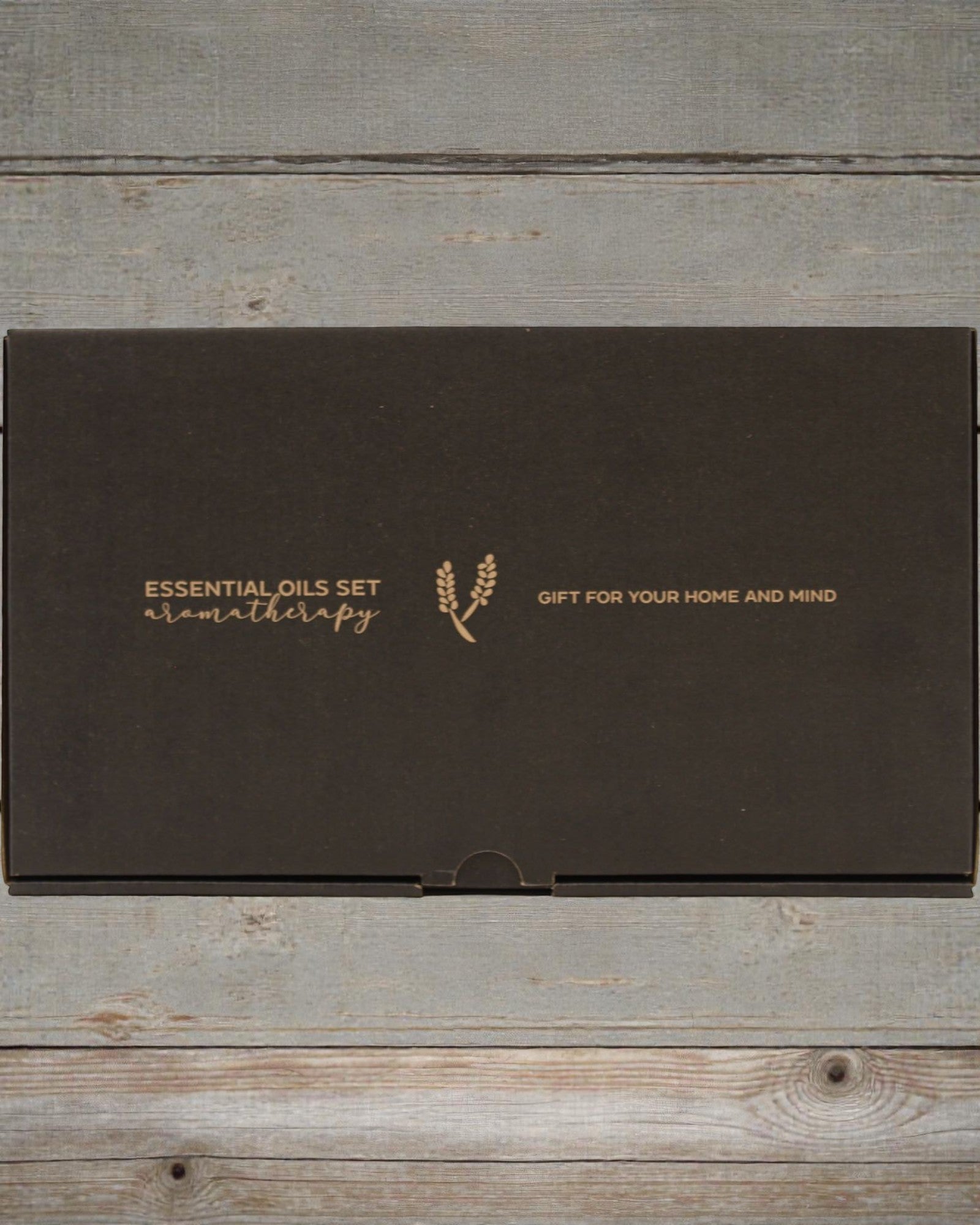 Efterårets naturharmoni – Luksussæt med 12 æteriske olier 5 ml med pipetter